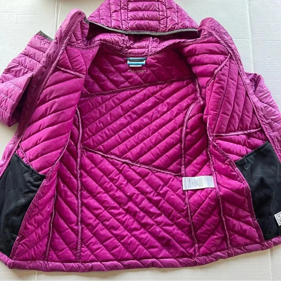 Columbia Purple Jacket Omni-Shield size 18/20 - Picture 7 of 11